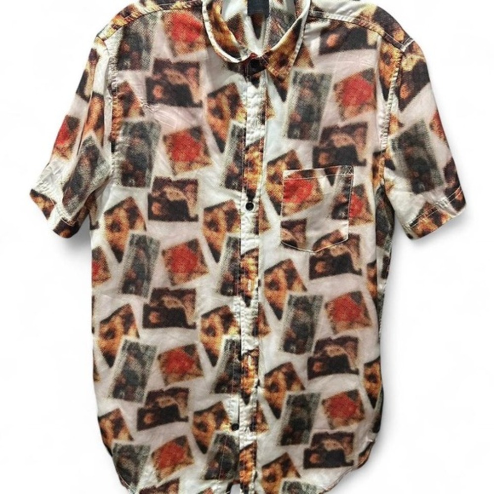 Devils Harvest secret "nudey" girls in undies hidden in photos on shirt‎